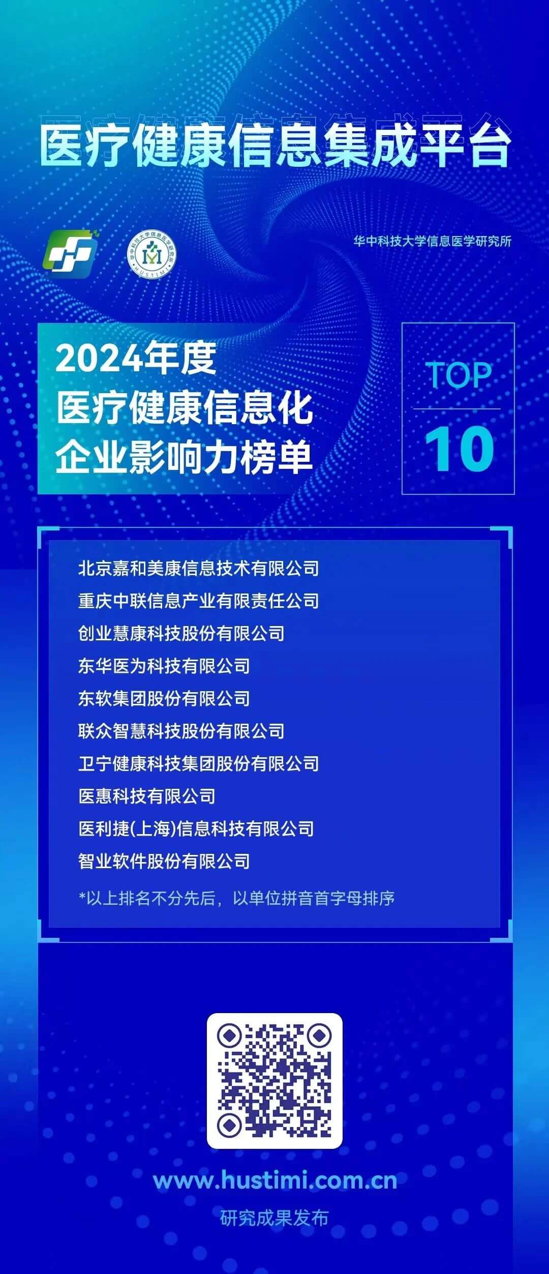 喜報|醫(yī)利捷入選2024年TOP10醫(yī)療健康信息集成平臺榜單1.jpg